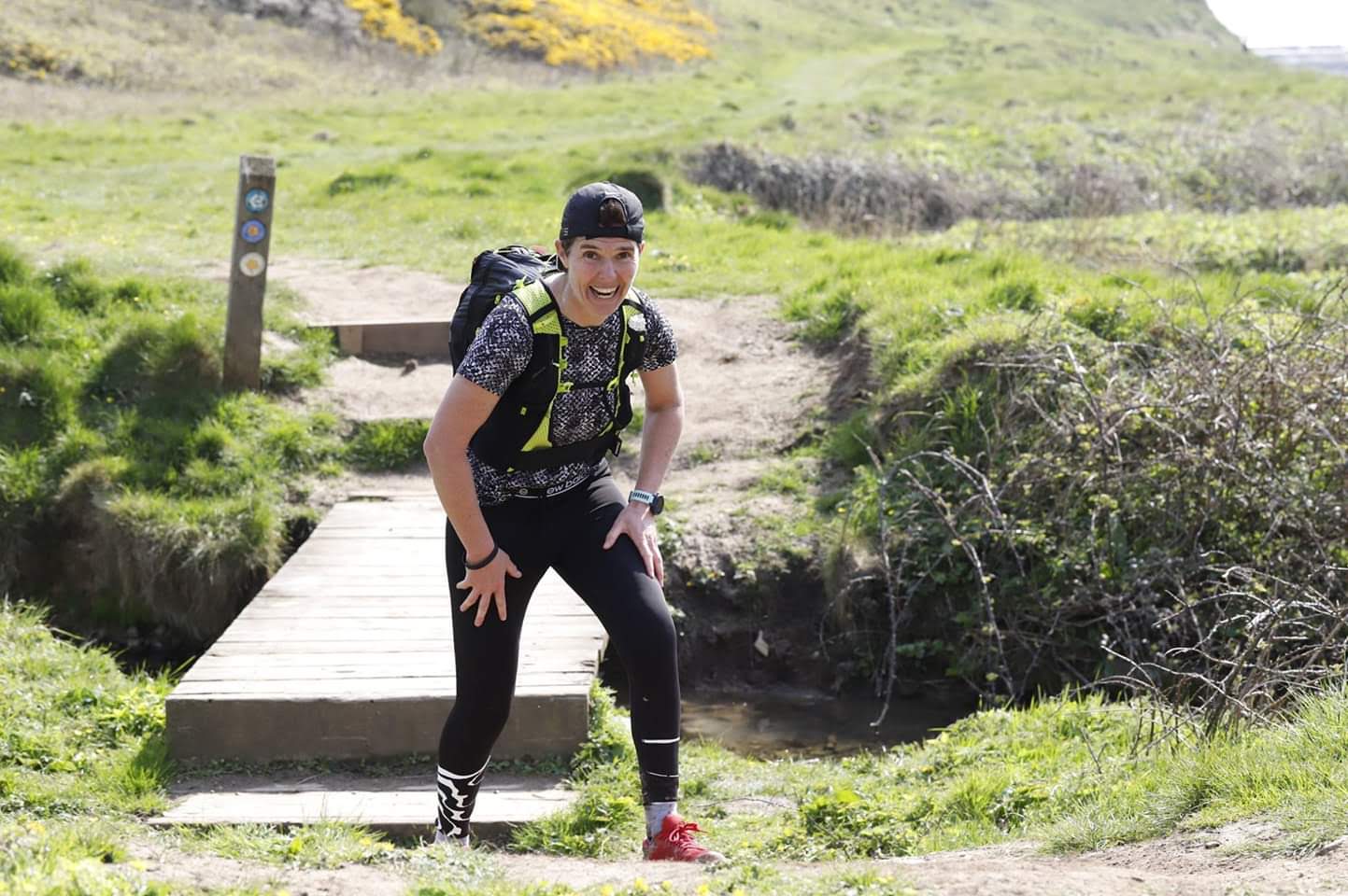 Georgie Lloyd running the Coastal Ultra Georgie Lloyd running the Coastal Ultra